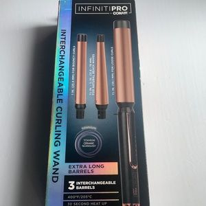 NIB infiniti Pro Conair 3 Interchangeable Tubes Curling Iron